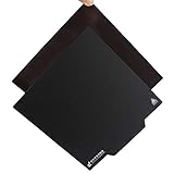 HysiPrui 220x220 mm 8,66 'x8,66' Placa de construcción Magnética con asa Plataforma Impresora 3D Etiqueta de cama caliente Superficie Color negro