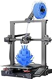 Creality Open Source CR-10 Impresora 3D con marco de metal de 30,48 x 30,48 x 39,37 cm, volumen de construcción y cama calefactada incluye cama de cristal