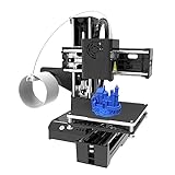 Impresora 3D EasyThreed Mini máquina de impresión de escritorio para niños 100x100x100mm Tamaño de impresión Plataforma extraíble Impresión de una sola tecla con tarjeta TF Filamento de muestra PLA